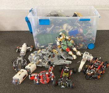 Tote Full of Legos! Various Sets