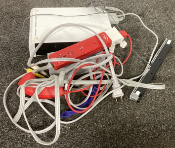 Wii With Cords! Has Remote and Motion Sensor