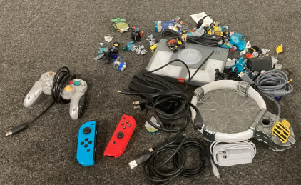 PlayStation 2 Cord, Skylanders Portal, DS Charger, Assorted Legos and More!