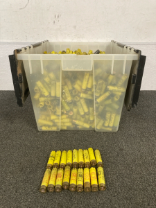 Totes Of Spent Shotgun Casings, 20GA, 2 1/2-7/8