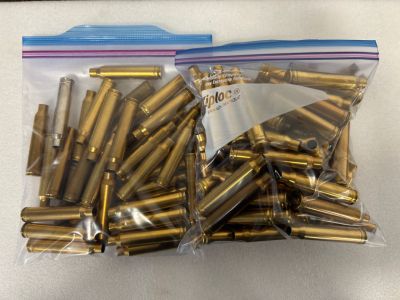 (300) Rnds Of 300 Win. Mag Brass Casings
