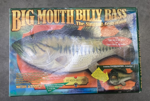 Big Mouth Billy Bass - Le Poisson Chanteur, Occasion Fonctionnel