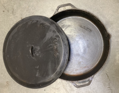 Cabelas 20&rdquo; Cast Iron W/ Lid