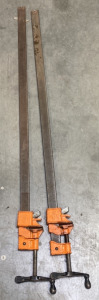 Two Jorgenson Orange Clamps