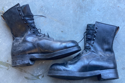 Biltrite B.F.Goodrich Brown Shoe Co. Mens Size 12 Steel Toe Boots