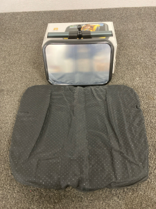 (3) Rear Baby Car Mirrors, Easy To Install, New In Box; Gel Cushion Seat Pad, New In Bag