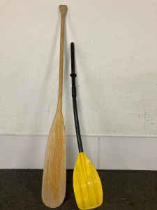 Two Paddles Different From Eachother