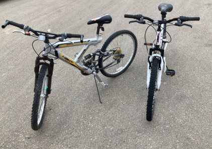 Two NEXT Mountain Bikes