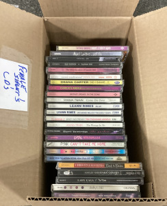 Box of Female Singers CDs!