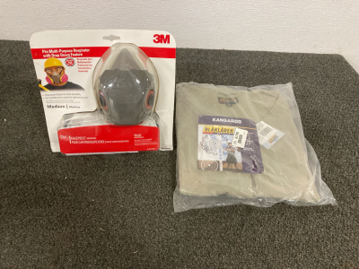 Blaklafer Workgear Kangaroo Tool Vest, 3M Multipurpose Respirator Size Medium