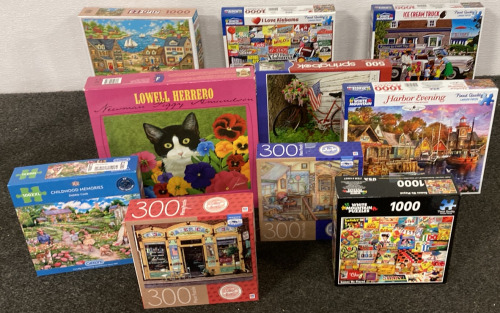 10 Assorted Puzzles