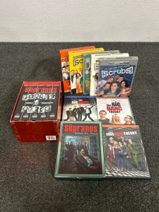 Tv Shows: The Big Bang Theory, The Sooranos, And Scrubs