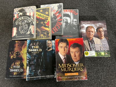 Tv Shows: Sons Of Anarchy, The Shield, And Midsomer Murders