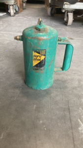 Vintage Reusable Air pressurized canister