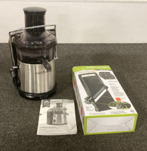 Pro Smart Food Slicer (In Box!) And Fusion Juicer (Works!)