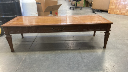 Vintage wooden table