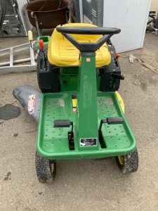 Green/Yellow - John Deere Riding Lawn Mower