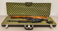 Ruger Mini 14 .223 Caliber 1st Year Issue, Semi Automatic Rifle W/ Swift Scope Model 830X4 And Challenger Hardcase