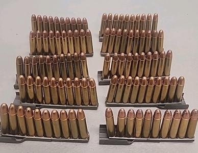 (10) Stripper Clips Of (10) .30 Carbine Ammunition Cartridges