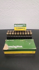 (2) Boxes Of (20) Remington .22-250 55gr Ammunition Cartridges