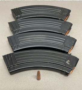 (4) Full Magazines Of 7.62 x 39