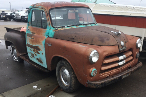 1955-56 DODGE TRUCK - GREAT PROJECT