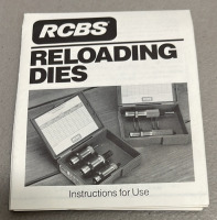 RCBS Precisioneered .32-20 3 Die Reloading Set Part #18105 - 3