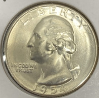 1955-S MS67 Gem Silver Washington Quarter - 3