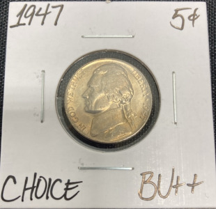 1947 Choice BU++ Jefferson Nickel