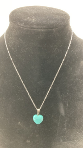 Turquoise Heart Necklace