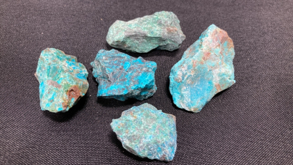 608ct Natural Arizona Rough Blue Turquoise