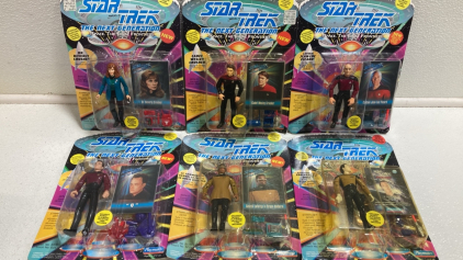 (6) Star Trek TGN Figures