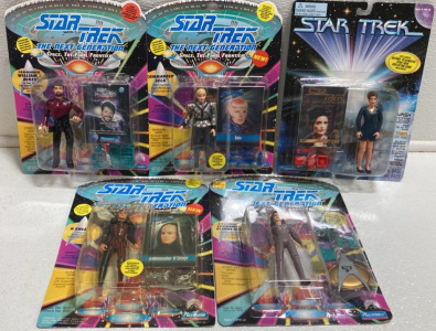 (5) Star Trek TGN Figures