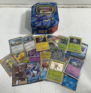 (300+) Pokémon Cards With Holos And Full Art Ultra Rares Including Alternate Are Zacian And Alternate Art Mewtwo With Collectors Tim And Sealed Pack