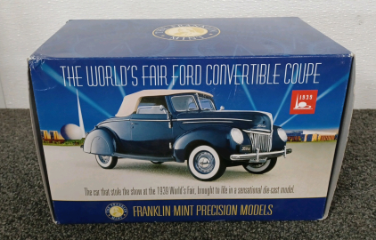 Franklin Mint World's Fair 1939 1:24 Ford Convertible Coupe