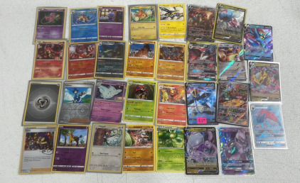 (30+) Ultra Rare And Holographic Pokémon Cards With Alternate Art Entei And Full Art Mewtwo!