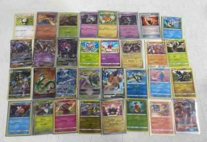 (30+) Ultra Rare and Holographic Pokemon Cards Including Full Art Charizard