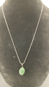 Serpentine Jade .925 Necklace