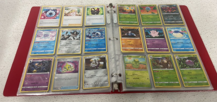 (1) Binder Assorted Pokémon Cards