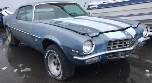 1972 CHEVY CAMARO - CLASSIC PROJECT