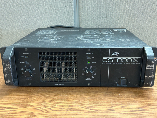 Peavey CS-800X Professional Stereo Power Amplifier