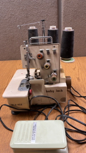Vintage Baby Lock Sewing Machine, Powers On
