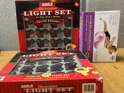 Decorative Light Set, Fitness Ball