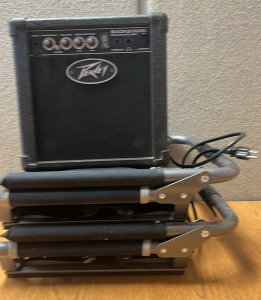 Peavey Amp (Powers On), 2 Stadium Seats