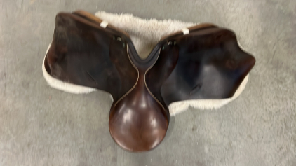 Saddle With Saddle Pad