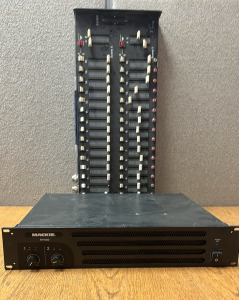 Mackie 2 Channel Amplifier, Teatronics DMX Controller