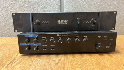 2 Channel Amplifier, 8 Channel Amplifier (Powers On)