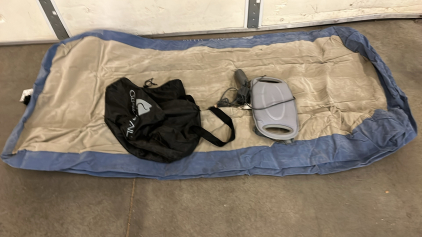 Twin Air Mattress, Mini Max Massager