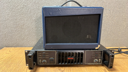 Ramsa 2 Channel Amplifier, Esteban Guitar Amplifier