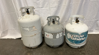 3 Propane Tanks